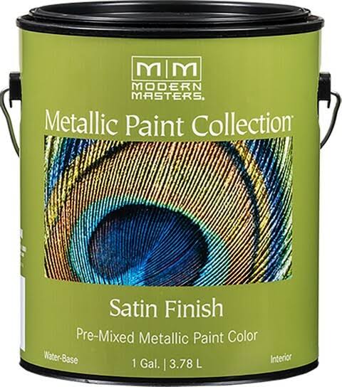 Modern Masters ME791GAL 1G Metallic Paint Glacier Blue