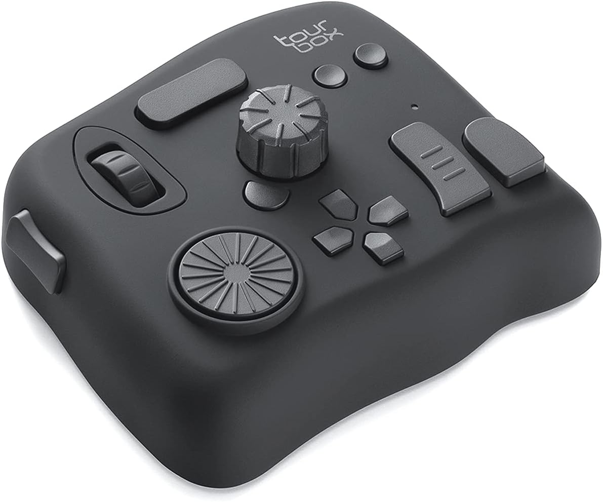 TourBox NEO &ndash; New Generation Productivity Tool. The Ultimate Tool for Creators, Applying for Image, Audio, Drawing, Editing and Creating, Macro Feature Supported