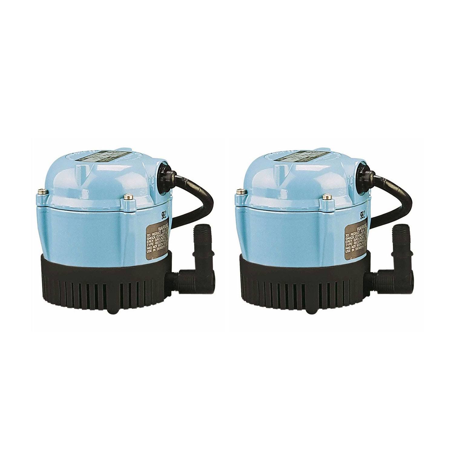 Little Giant 1-AA-18 170 GPH Permanently Oiled Direct Drive Pump (2 Pack)