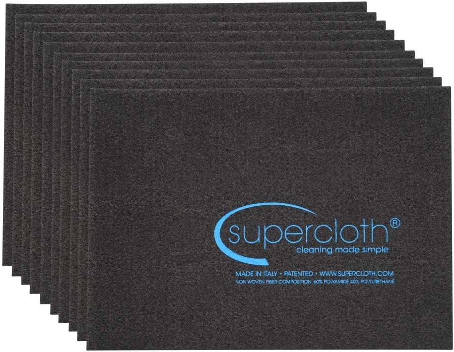 Supercloth - World Famous Household Cleaning Cloth and Dusting Cloth - Full Size, 10 Pack (2pk, 5pk Also Available)