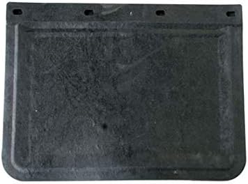 Black Rubber 20 X 15 Inch Front Mud Flaps
