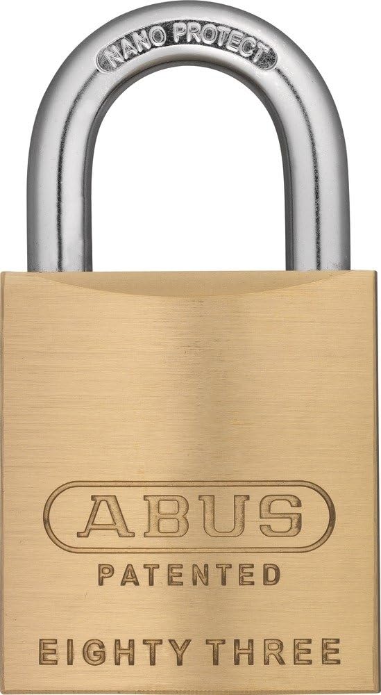 ABUS 80015 Rekeyable Steel Keyed Different Padlock Pack of 2
