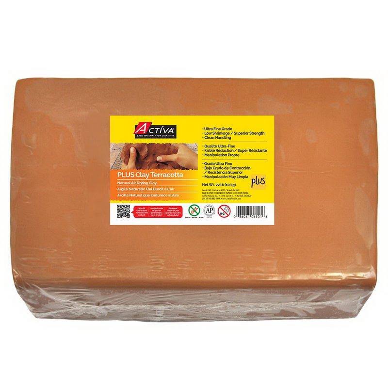 Activa 22 lb. Package of Terra Cotta Plus Clay