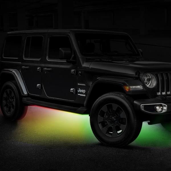 Oracle Lighting 5796-333 ColorSHIFT Underbody Wheel Well Rock Light Kit 4 Piece - Bluetooth