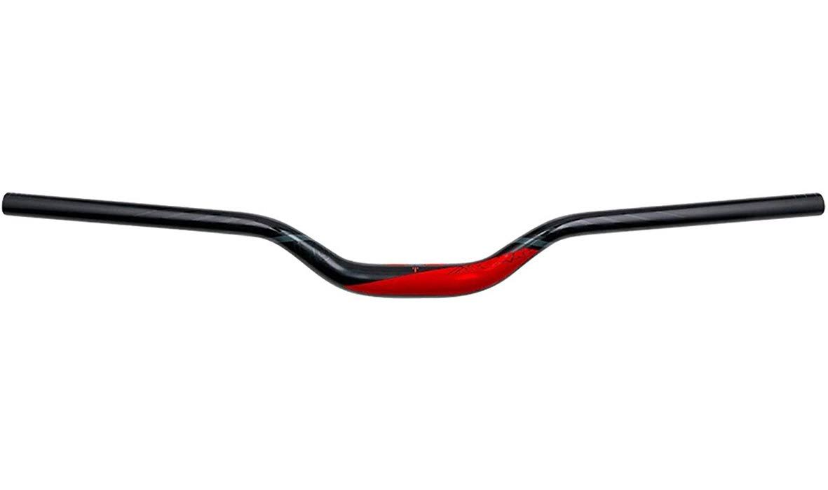 Azonic Flow 2 inch Black/Red Handlebar 31.8/750
