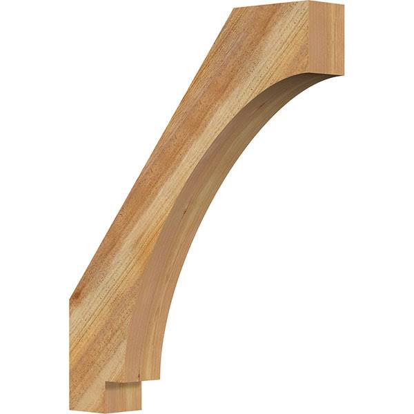 4x22W x 24x22D x 30x22H Imperial Rough Sawn Brace, Western Red Cedar