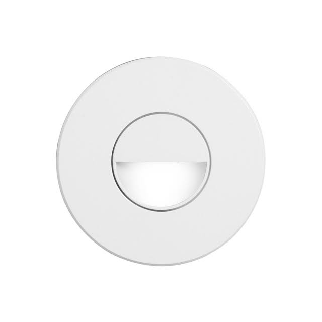 Dainolite DLEDW-300-BK Black Round In/Outdoor 3W LED Wall Light