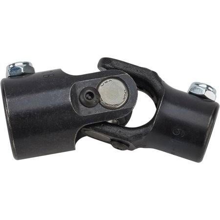 Sweet Steering U-Joint, 1 inch-48 Spline to 3/4 inch Dd,gm Column, Black