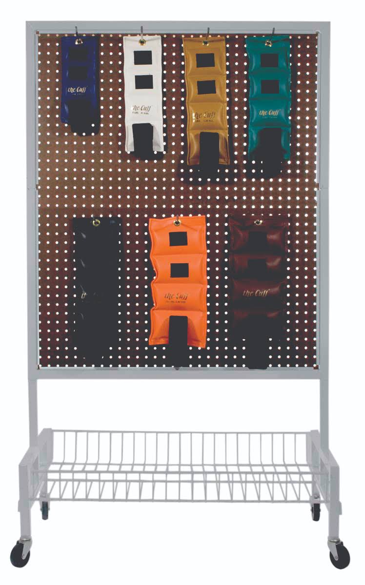 The Original Cuff Ankle and Wrist Weight - 7 Piece Set with Rack