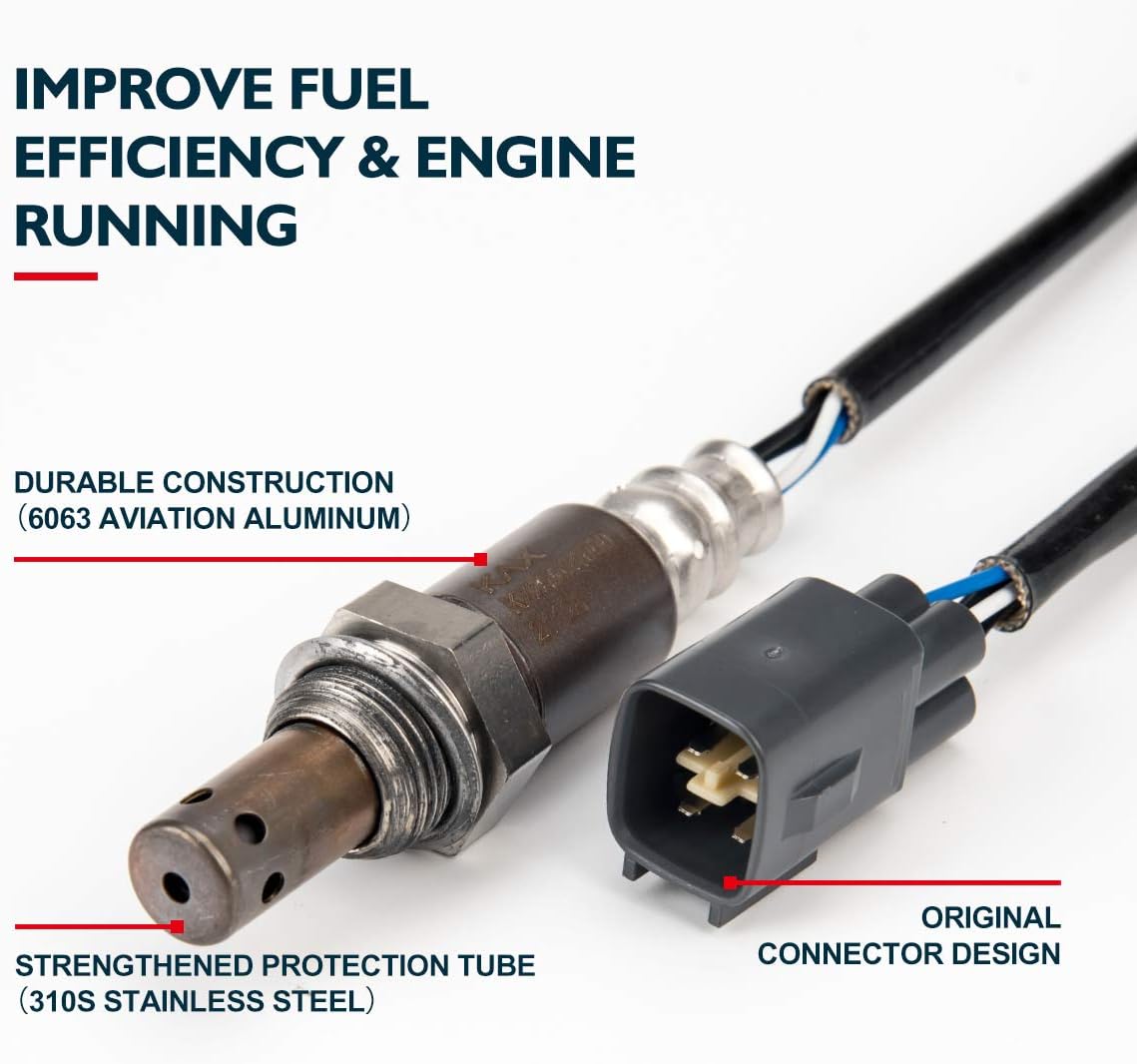 KAX 234-9052 Oxygen Sensor 234-9056 250-54006 Heated O2 Sensor Upstream Sensor 1 Fit for Corolla,Tacoma,Prius,Tundra,Yaris,Highlander Original Equipment Replacement 1Pcs Pack of 2