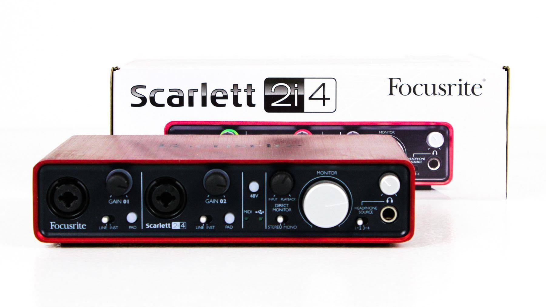 Focusrite Scarlett 2i4 - USB Audio Interface