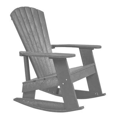 Sandiford Adirondack Rocking Chair Beachcrest Home Color: Driftwood