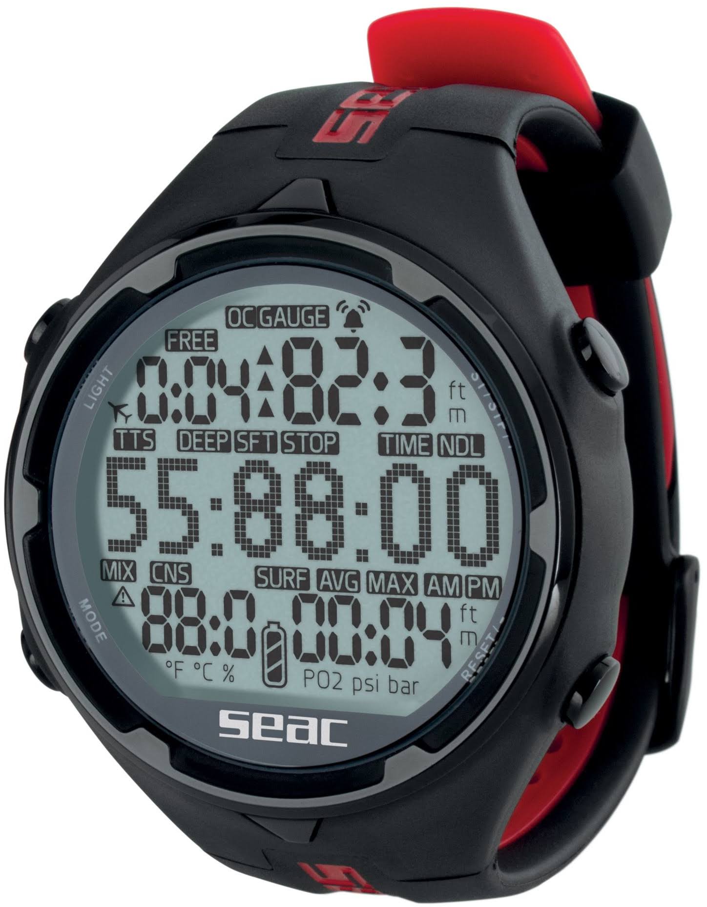 Seac Action HR COMPUTER, Black