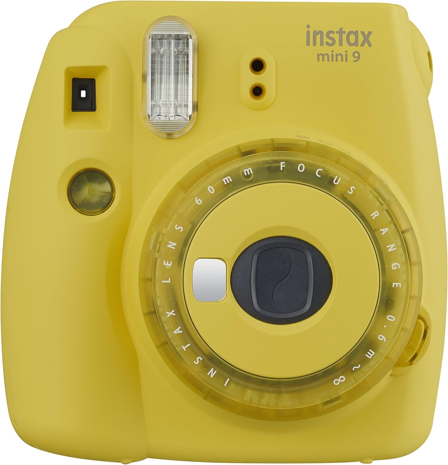 Fujifilm Instax Mini 9 with Clear Accents - Yellow Pack of 2