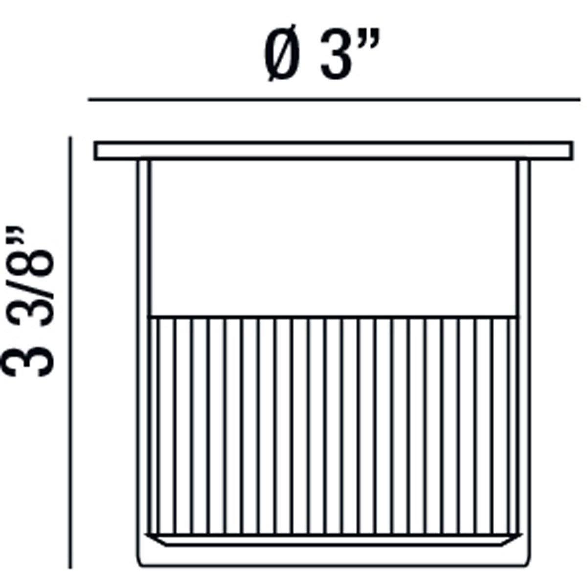 Eurofase Outdoor, LED Inground, RD, 10W, Black (32099-010)