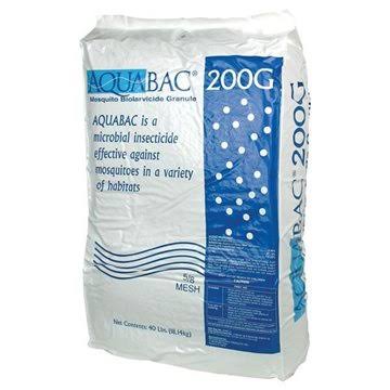 AQUABAC Granular 40Lb- Mosquito Larva Killer Insecticide