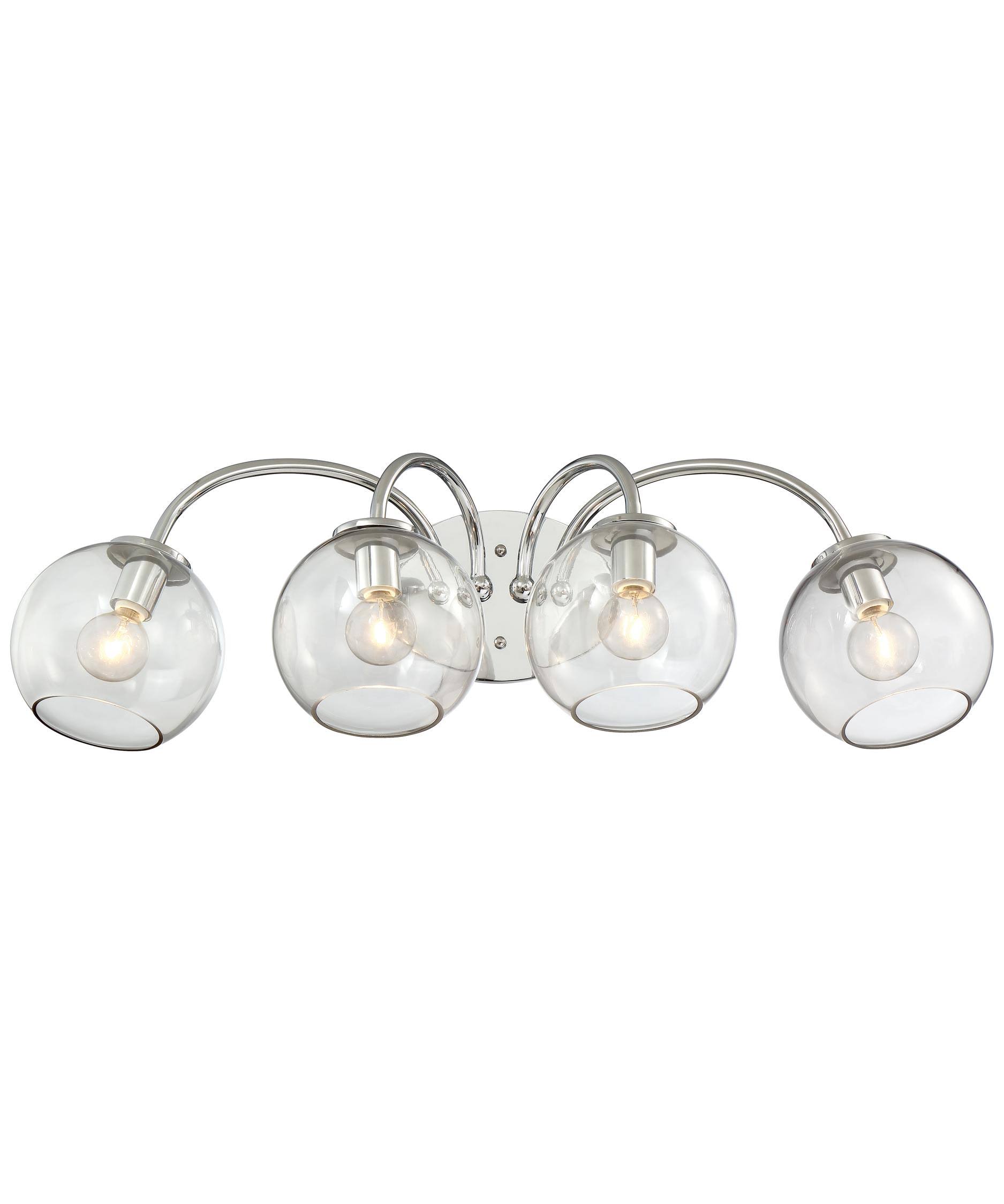 George Kovacs P1844-077 - Exposed 4 Light Bath, Chrome