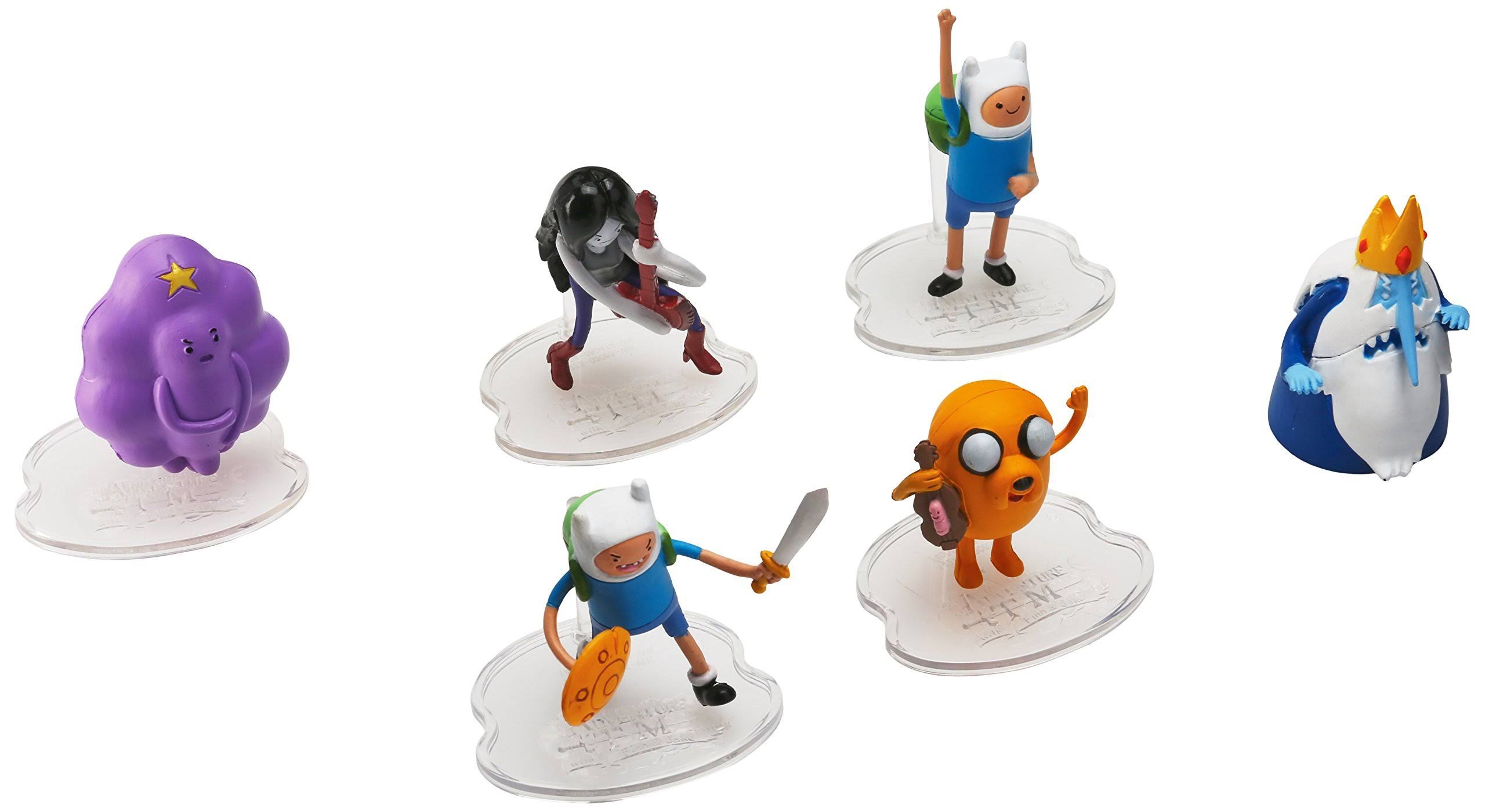Adventure Time Party Jake u0026 Party God Deluxe Action Figure Set - 6 pack