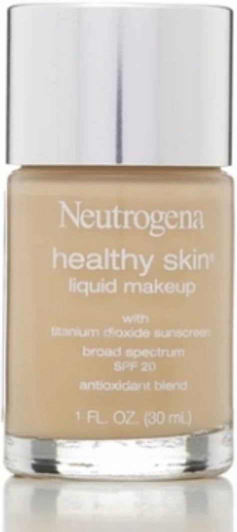 Neutrogena Healthy Skin Liquid Makeup SPF 20, Natural Ivory [20], 1 oz (6 Pack)