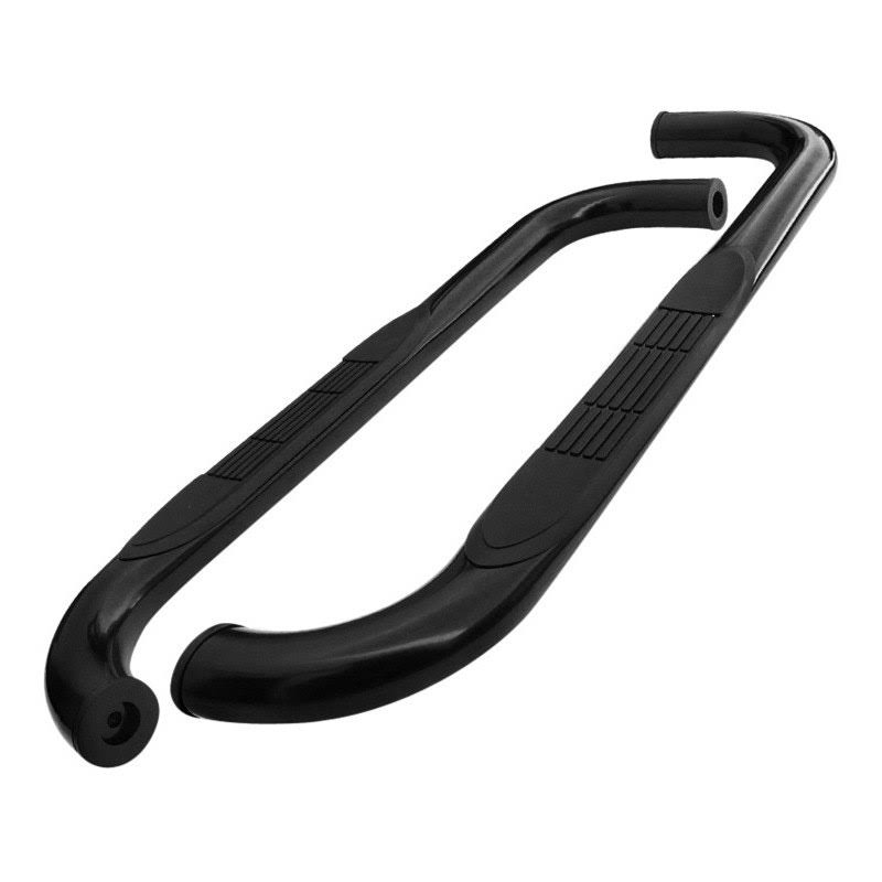 Spec-D Tuning SSB3-RAM02RCBK-WB Black Dodge Ram 1500 2500 3500 Reg Cab Stainless Side Step Bar