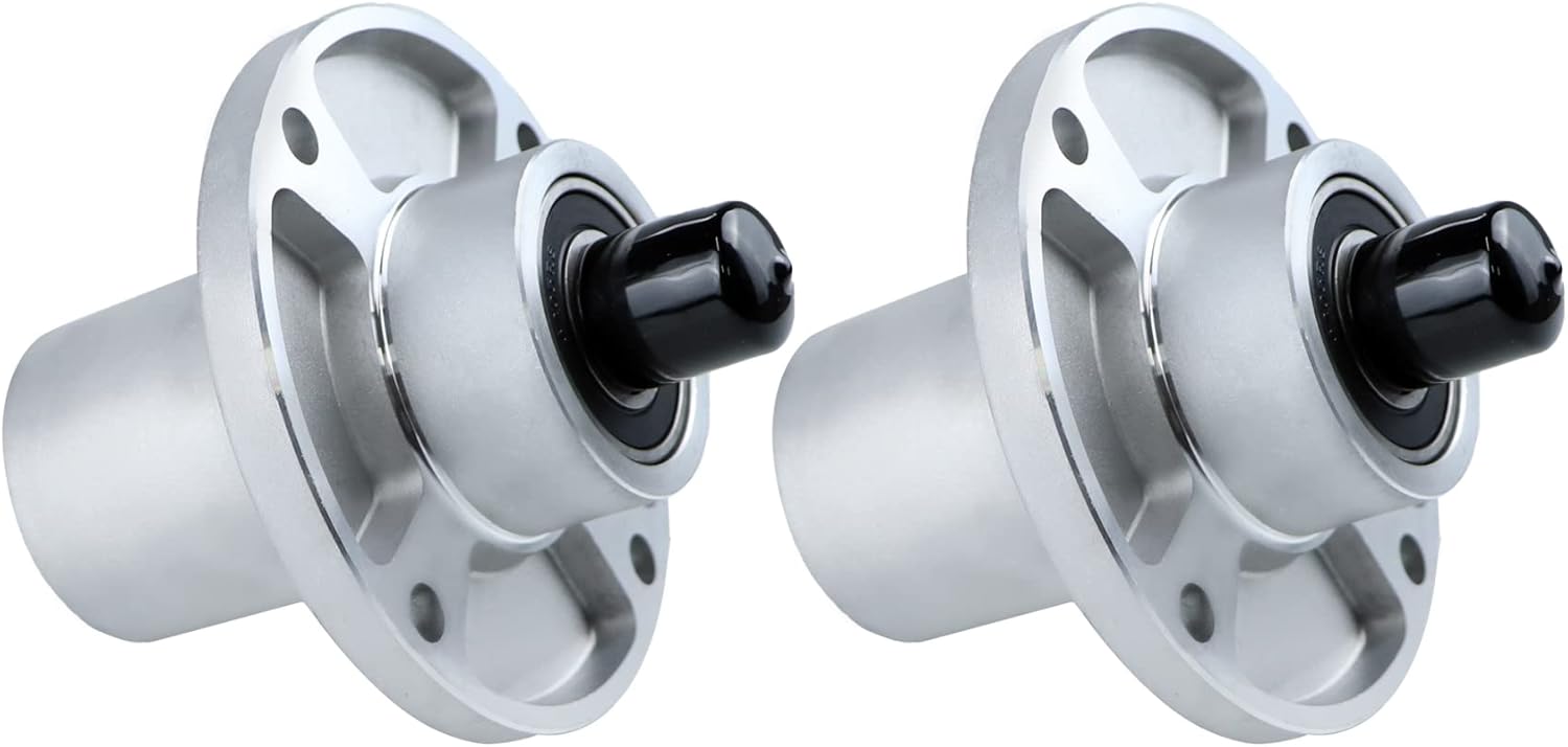 PetMigo 601804 Deck Spindle Assembly for Hustler 36 42 Inch Deck Raptor SD SDX Flip-Up Sport, for Hustler 929125 929133 929463 929471 931600CE (2 Pack)
