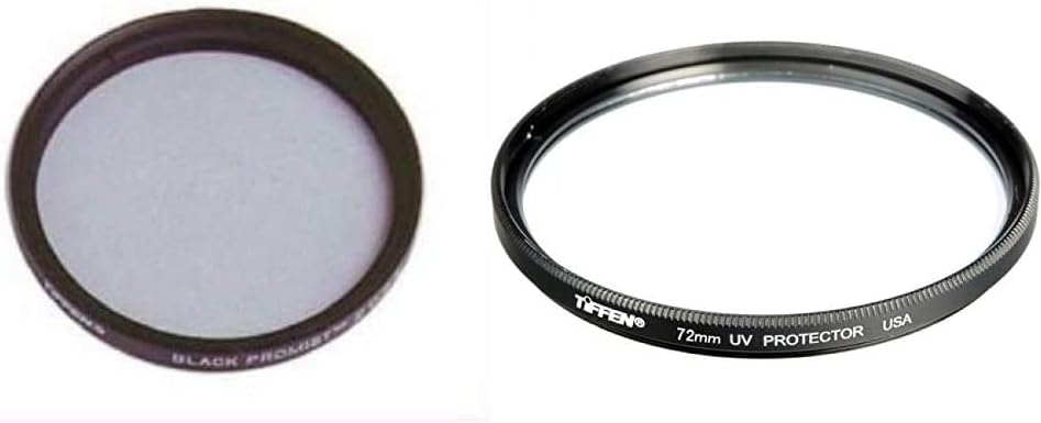 Tiffen 49BPM18 49mm Black Pro-Mist 1/8 Filter Pack of 2
