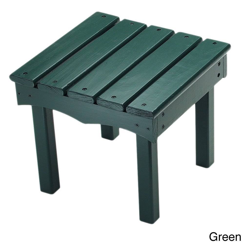 Little Colorado 142UNF Unfinished Adirondack End Table