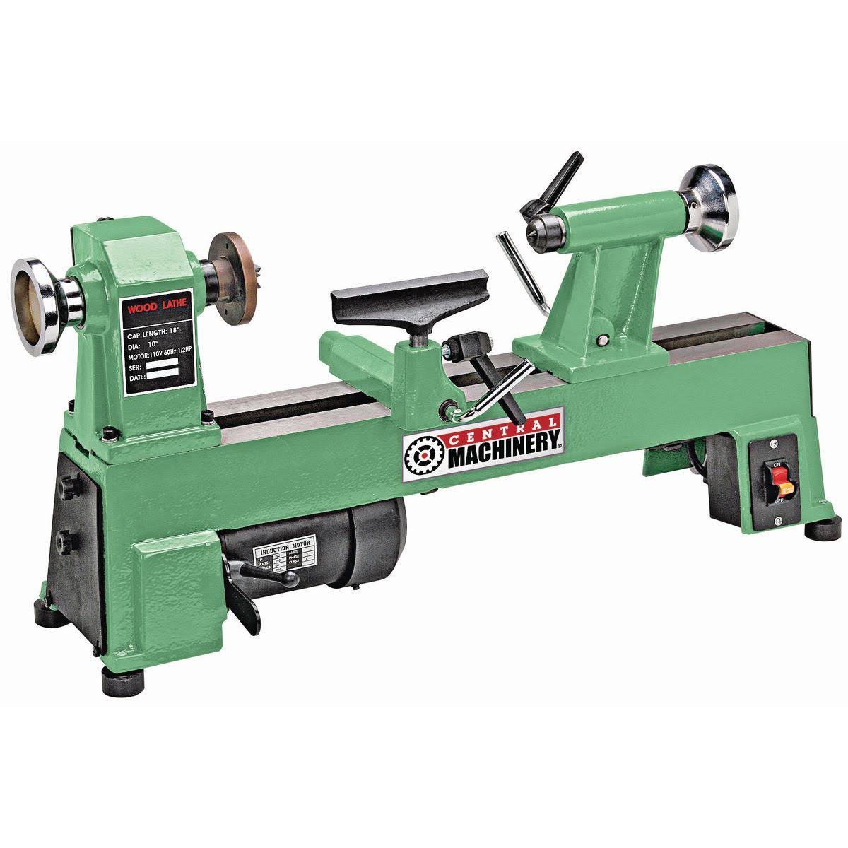 Craftsman 65345 5 Speed Bench Top Wood Lathe with 3 Faceplate and 7 Tool Rest