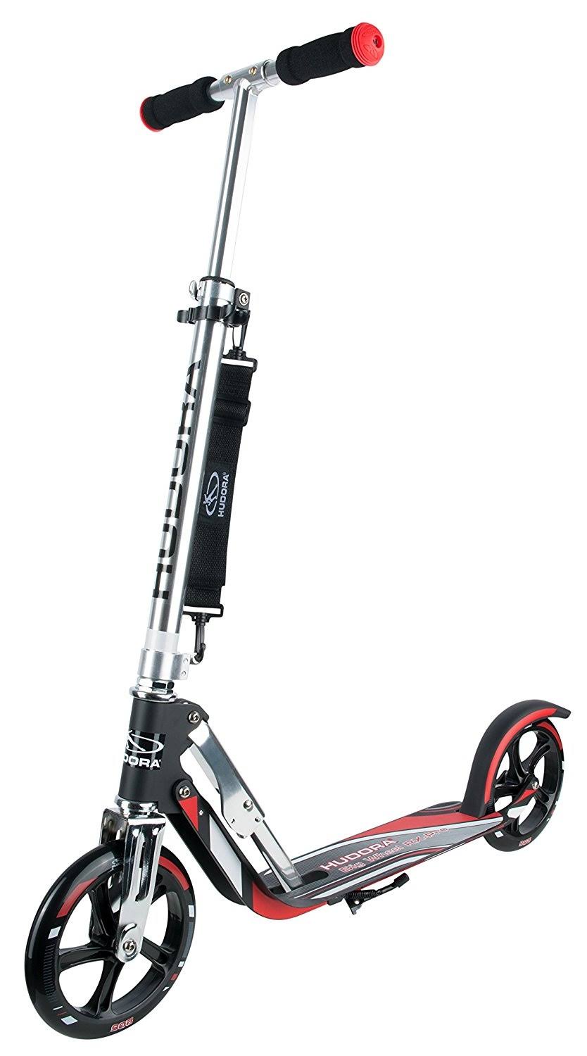 HUDORA Big Wheel RX-Pro 205 Universal Classic Scooter Black, Red