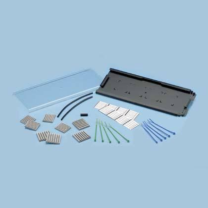 Panduit Opticom Splice Tray Kit Fiber-optic splice tray - Black