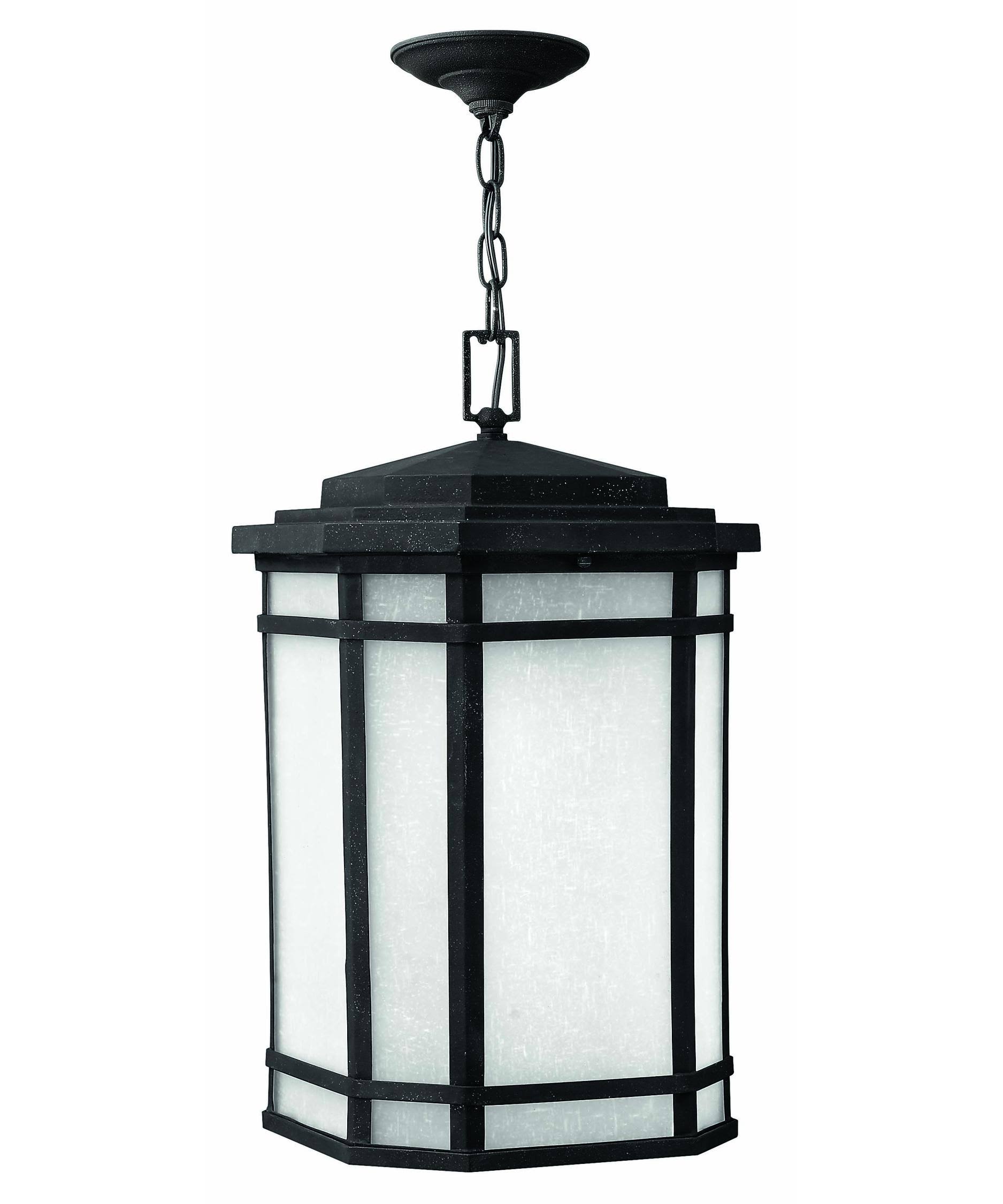 Hinkley Cherry Creek Outdoor Hanging Light - Vintage Black - 1272VK