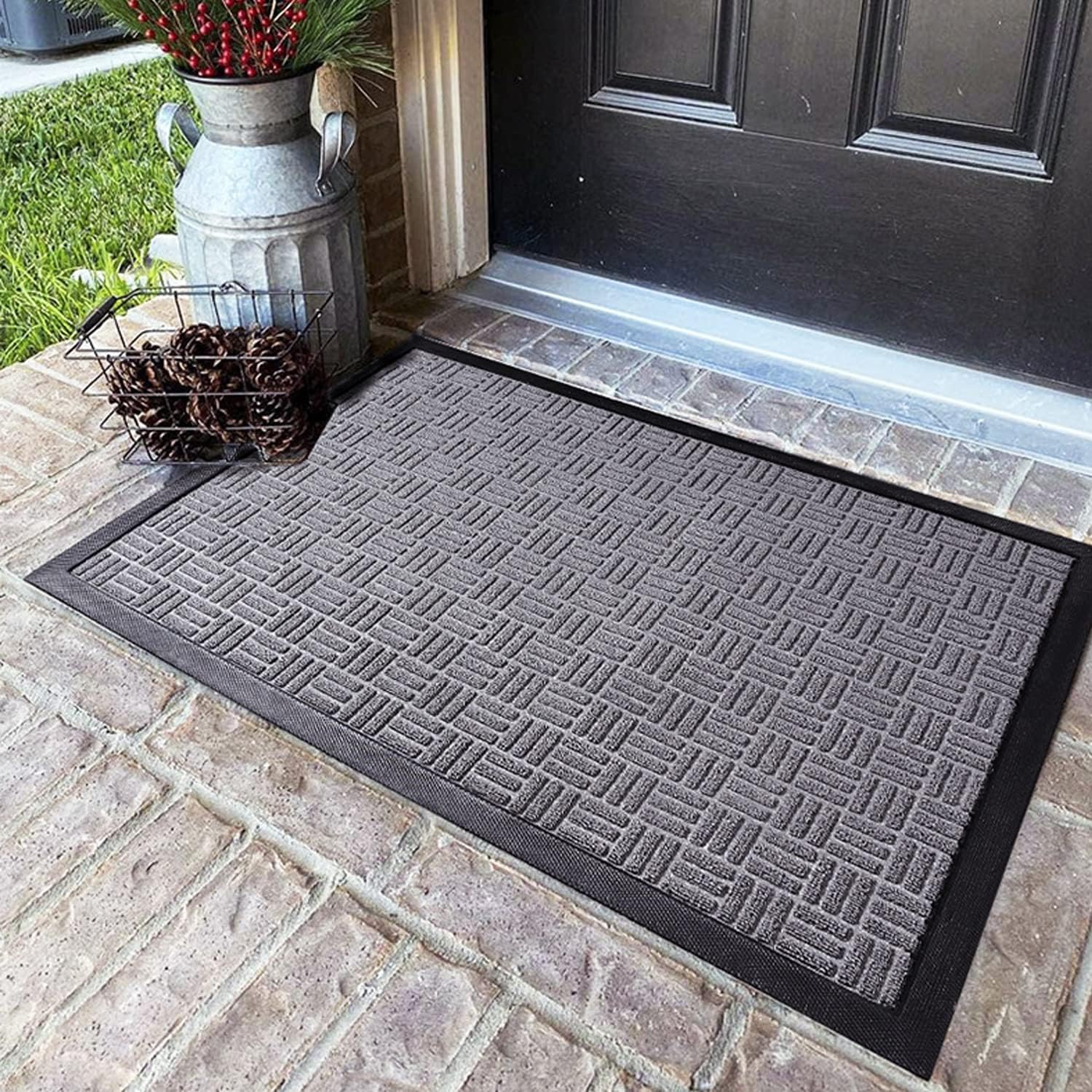 Nisorpa Gray Door Mat 24
