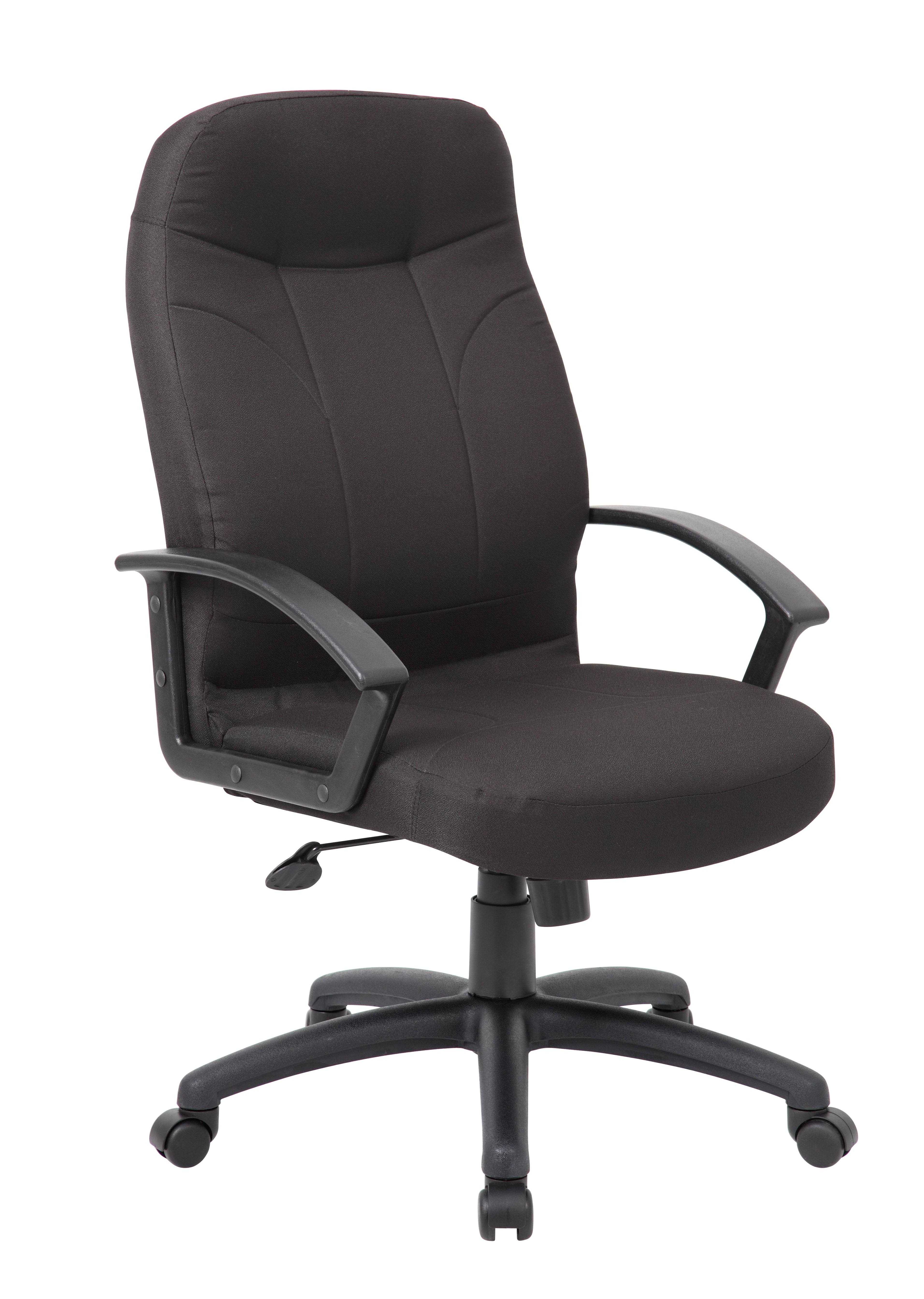 Boss Executive Black Fabric Office Chair [B8801]