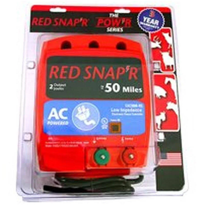 Zareba 50 Mile AC Powered Low Impedance Charger, EAC50M-Z