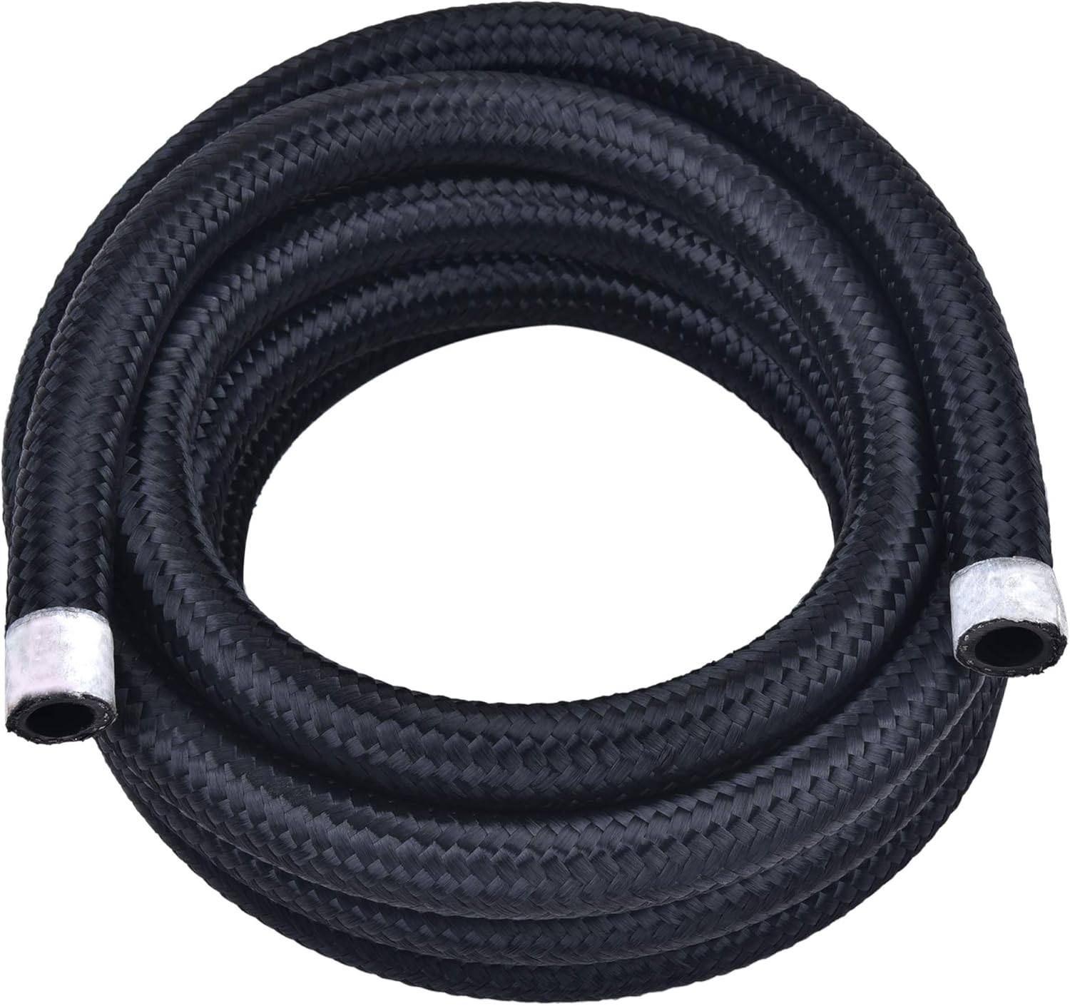 EVIL ENERGY 4AN Fuel Line Hose Nylon Braided Black CPE 10FT