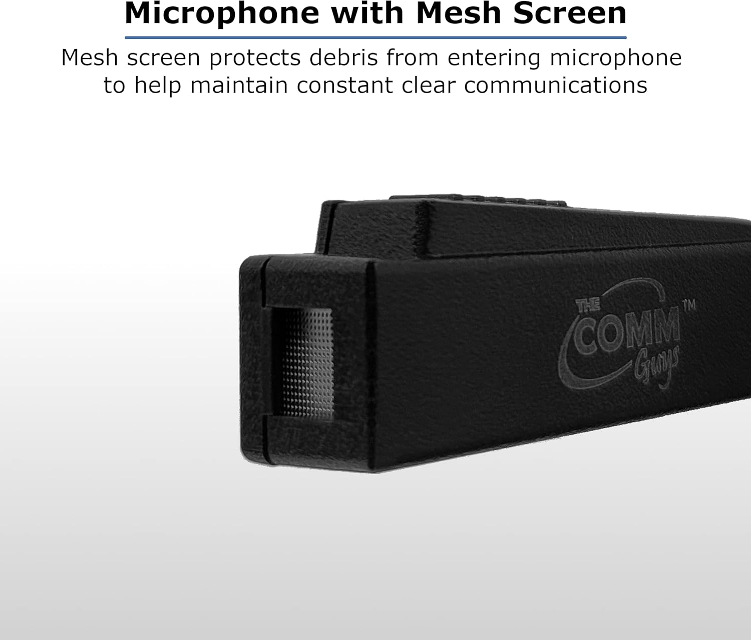 The Comm Guys Professional 2-Wire Surveillance Acoustic Tube Earpiece Headset, Compatible with Kenwood Multi-Pin Two Way Radios, NEXEDGE P25 NX-210 NX-300 NX-5200 NX-5300 TK-280 TK-380 TK-3180 TK-5220