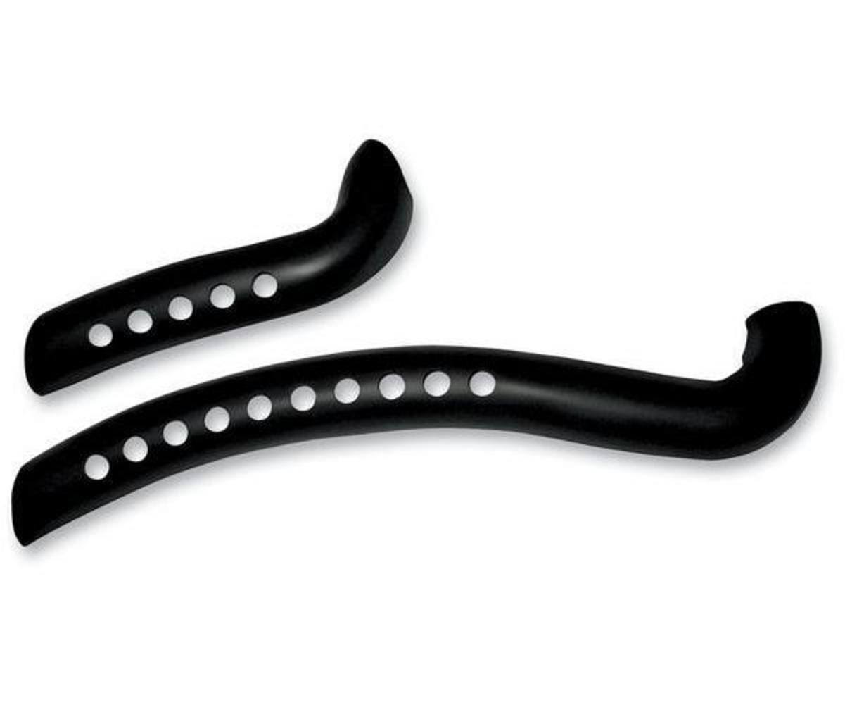 Bassani Xhaust Radial Sweepers Exhaust Heat Shields Black with Holes