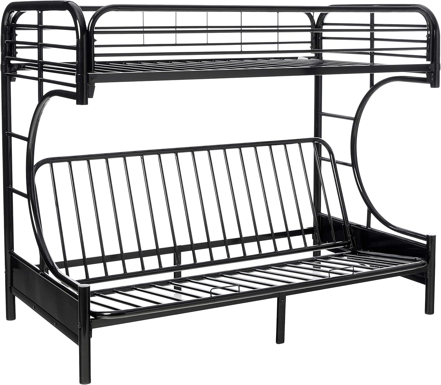 DONCO Kids Series Bed, Twin/Full, Black