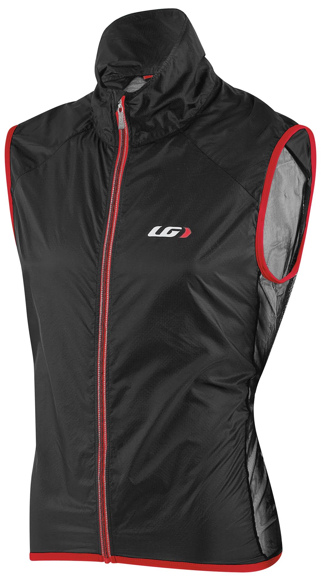 Garneau Speedzone X-Lite Vest: Black/Red - LG
