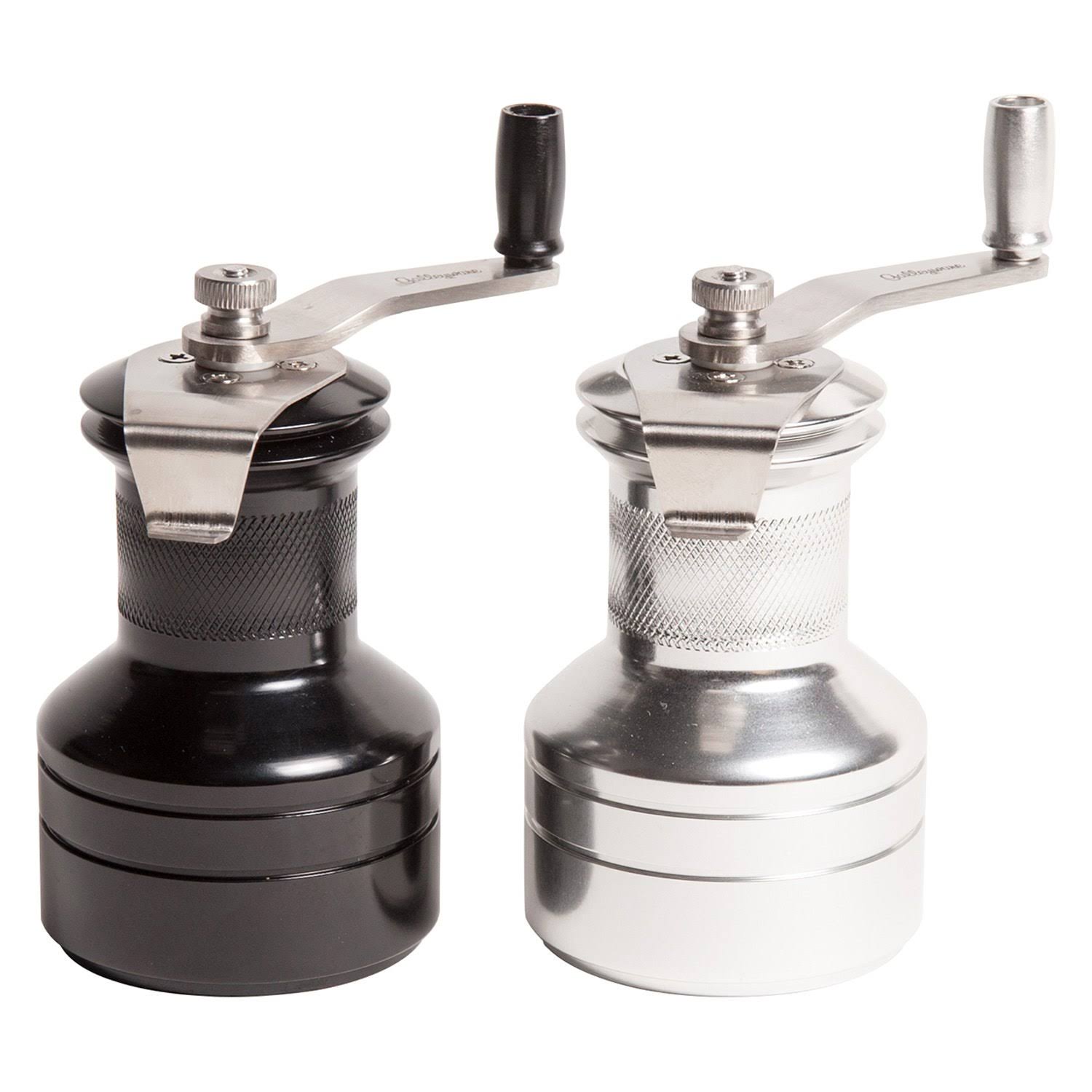 Galleyware Kn 1004 Ocean Winch Black/Silver Salt u0026 Pepper Mill Set