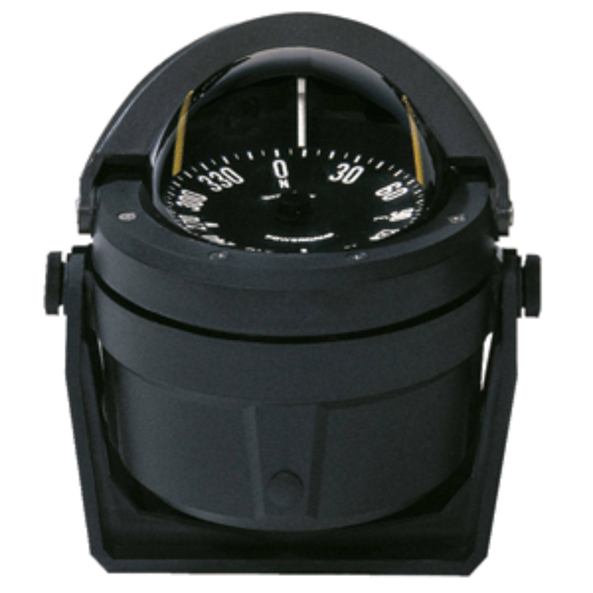 CWR Wholesale 5x22 Black and White Nautical Ritchie B-80 Voyager Compass with Bracket Mount