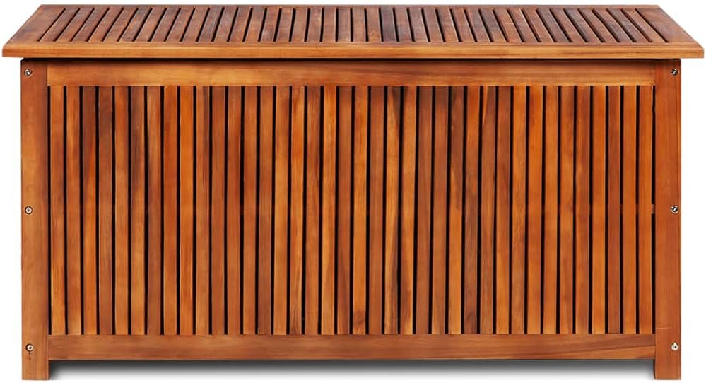 NusGear Garden Storage Box 117x50x58 cm Solid Acacia Wood -127