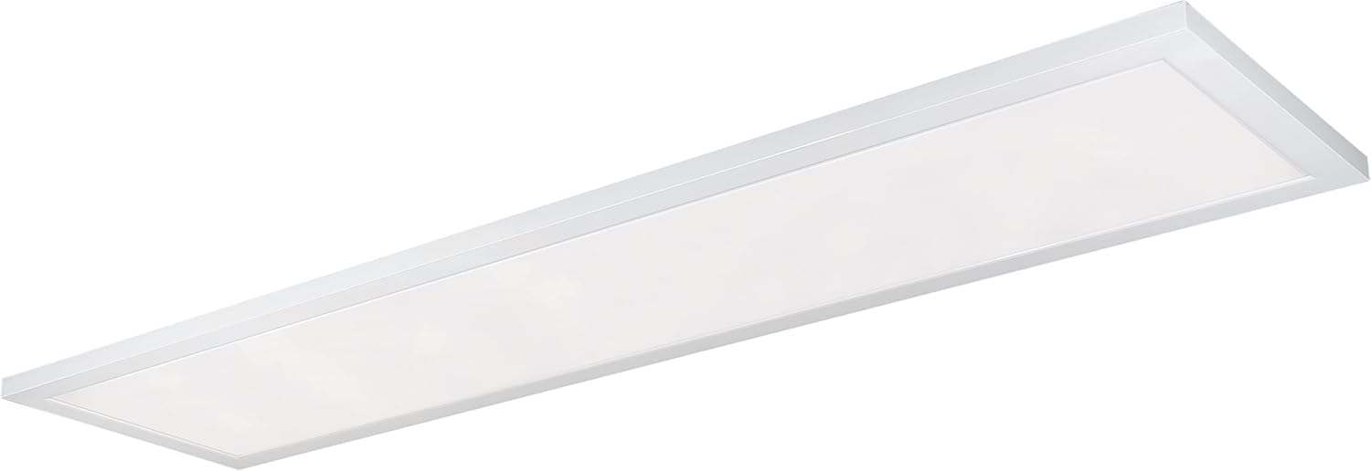 Nuvo 62/1054 Blink Plus LED Surface Mount Light, Ultra-Low Profile, White, 3000K, 12
