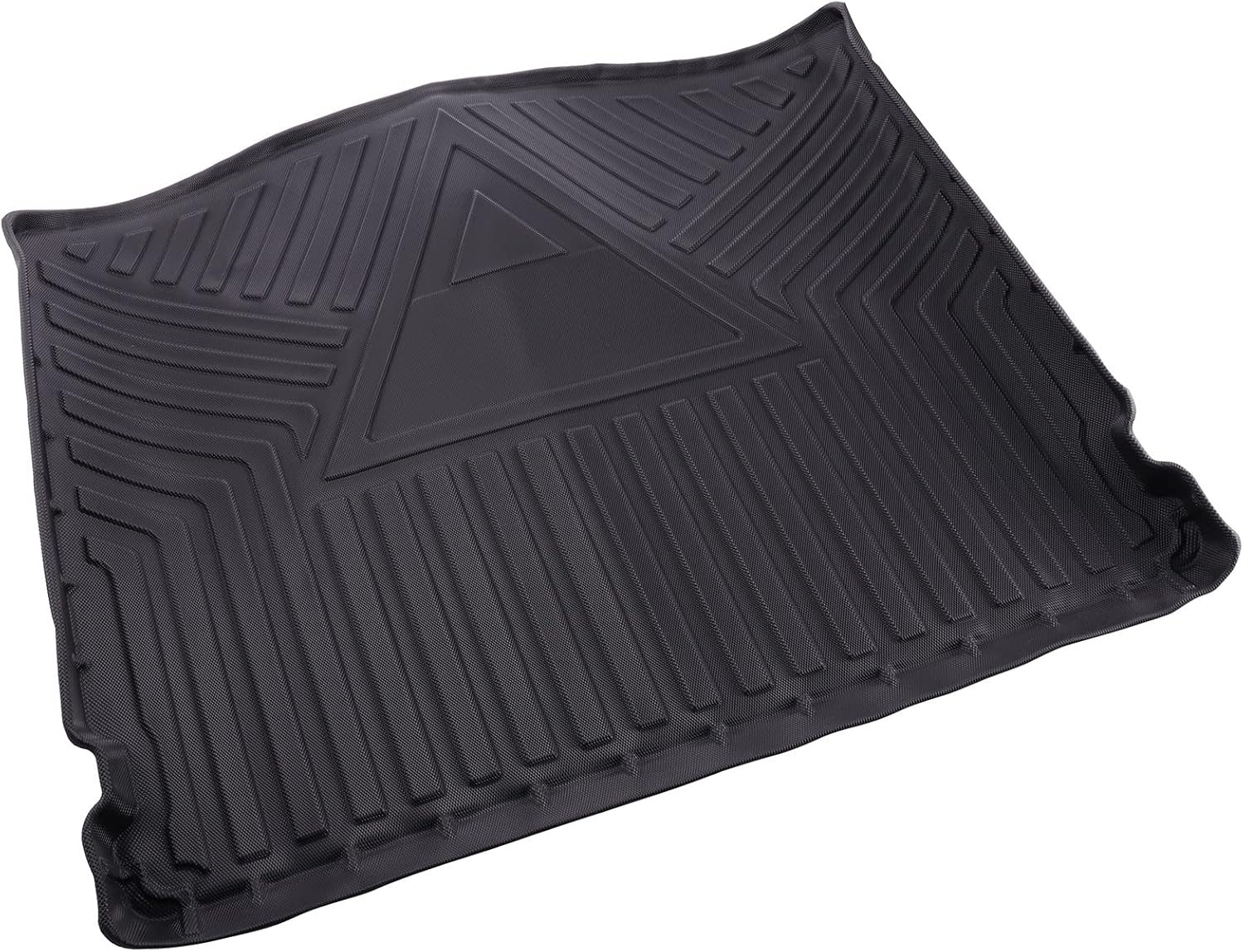 MotorFansClub Cargo Mat Fit for Compatible with Ford Escape 2020 2021 2022 Rear Trunk Cargo Liner All Weather Tray Mat Black