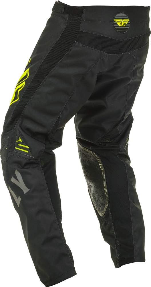 Fly Racing 2020 Youth Kinetic Pants - K220 (24) (Black/Grey/HI-VIZ)
