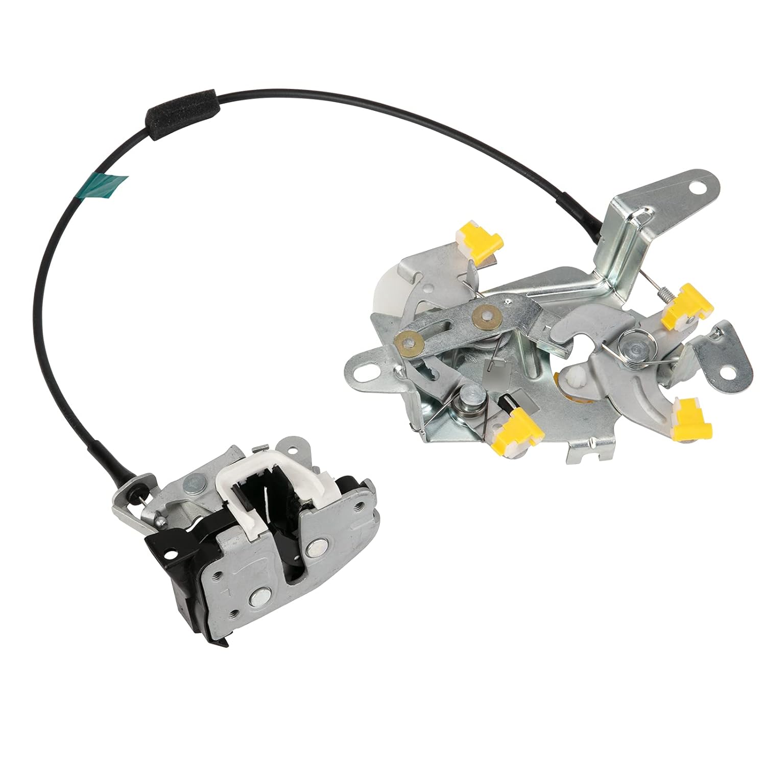 FAKAFY Locking Latches Passenger Right Side Rear Door Lower Lock Latch 6L3Z18264A00C Compatible for Ford F150 1997-2003 F250 1997-1999 Extended Pack of 2