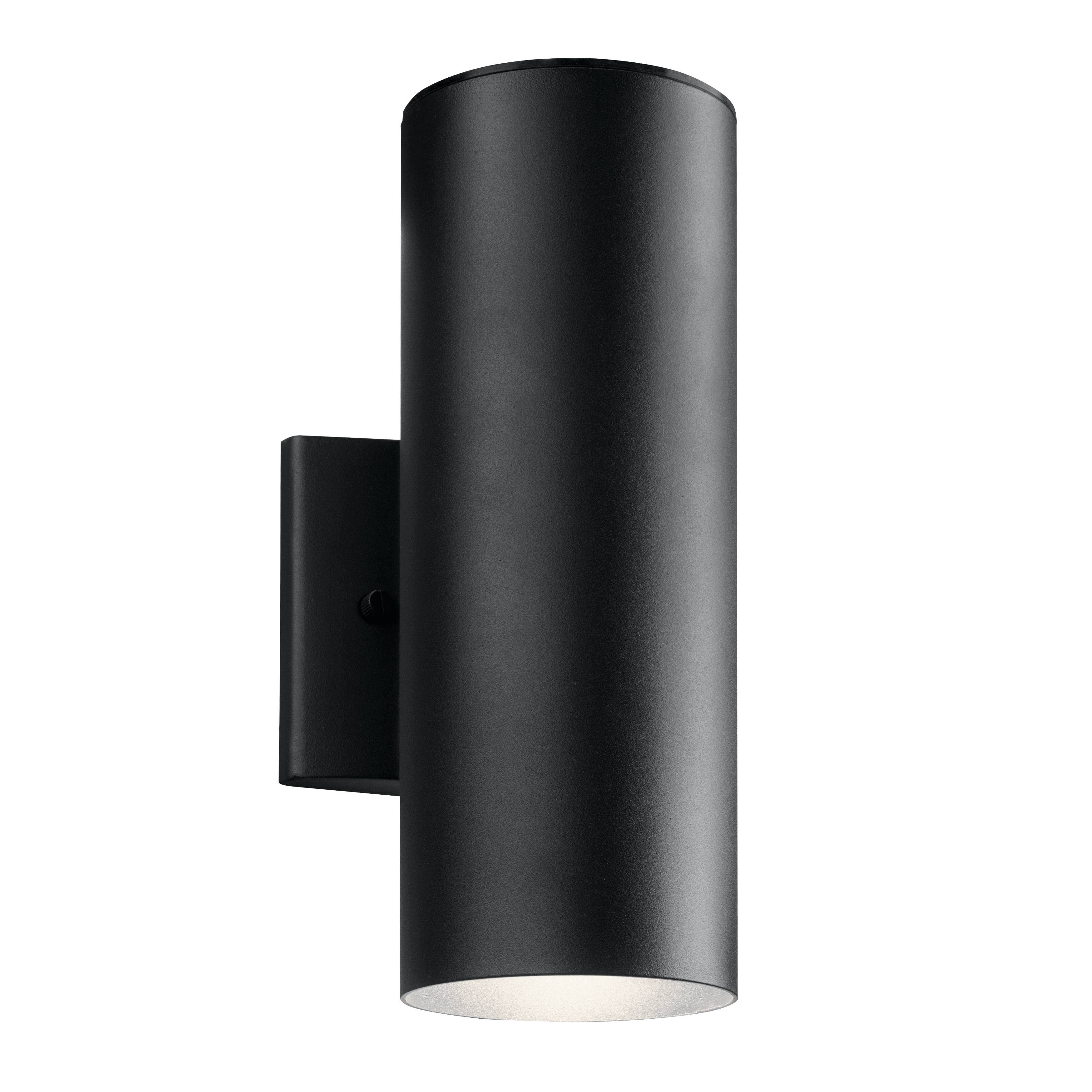 Kichler 11251BKT30 Textured Black Outdoor Wall 1Lt LED
