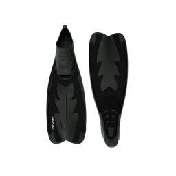 Bare Fastback Full Foot Fins (Black, Small)