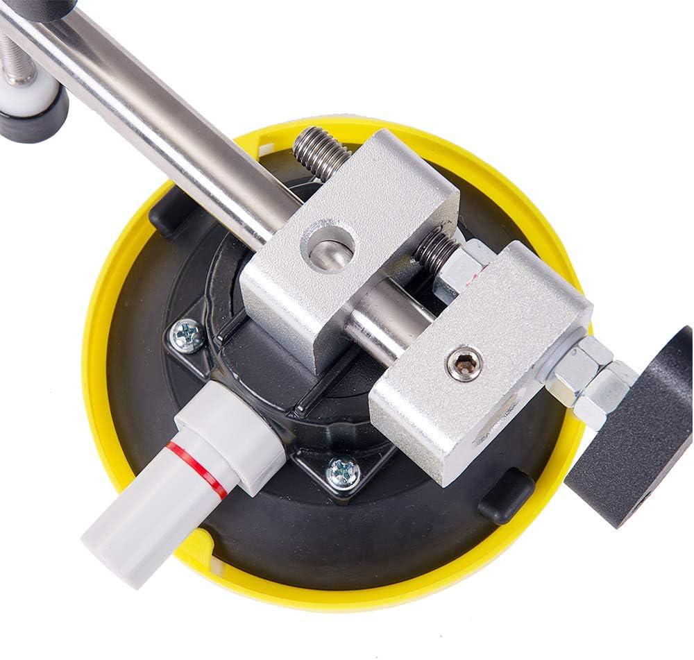 IMT 2 Pack Seamless Seam Setter with 4.5-Inch Vacuum Suction Cups for Seam Joining and Leveling, Professional Countertop Installation Tool for Granite, Stone, Marble, Slab, with Free Gloves and Case