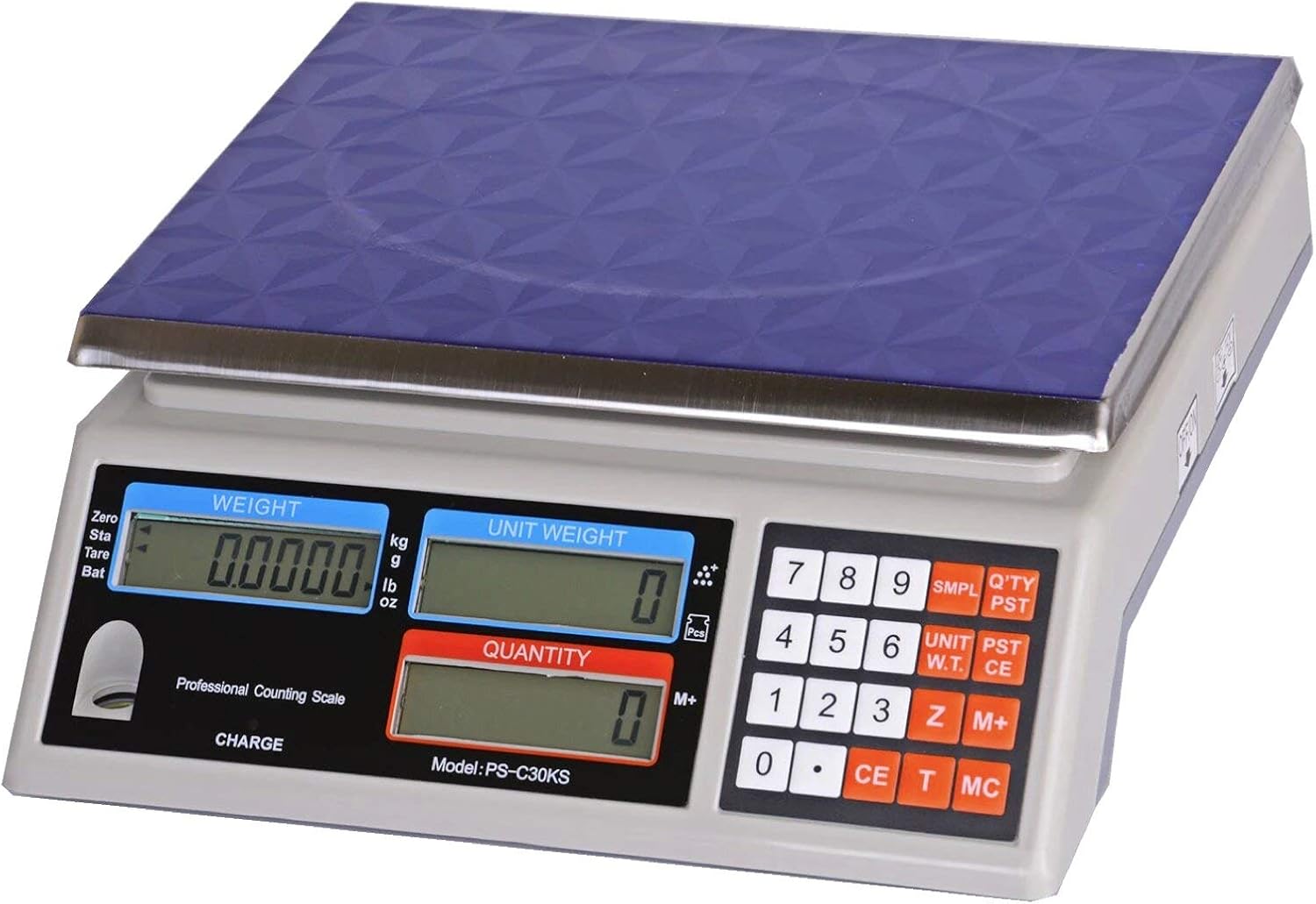 PS-C30KS Series Counting Scales - Fast and Versatile Series of Counting and Check-Weighing Scales - Using Highly Accurate and Precise Sensors, No Need to Worry About The Inaccuracy (PS-C30KS-3kg)
